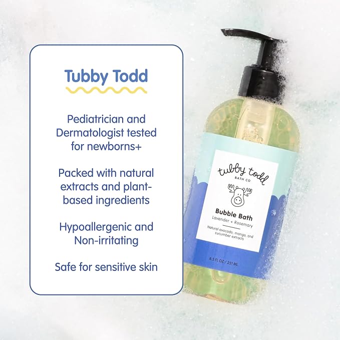 TUBBY TODD Bubble Bath for Kids, Toddlers & Babies - Image 4