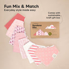 KeaBabies 8-Pack Organic Baby Bandana Bibs - Image 9