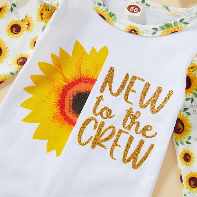 GRNSHTS Newborn Baby Girl Romper Infant Letter Print Jumpsuit Floral - Image 4