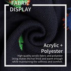 JANGANNSA Knitted Baby Hat Scarf Set Winter Warm Boys Girls Beanie Fleece - Image 5