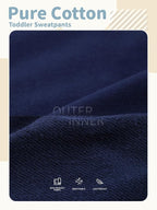 HXP 3 Pack Toddler Sweatpants Cotton Toddler Boys Girls Unisex Sweatpants Pants - Image 2