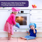 MATANA 20 Pack Magnetic Cabinet Locks Baby Proofing Adhesive Easy Installation - Image 7