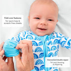 Little Sleepies Pajamas for Baby Boys & Girls, Viscose from Bamboo Baby Pajamas - Image 4