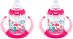 NUK Learner Cup, Flowers – BPA Free, Spill Proof Sippy Cup by NUK