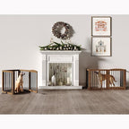 Vantas Folding Pet Gate 96" Wide, Freestanding Pet Gate, Puppy Safety Fence - Image 3