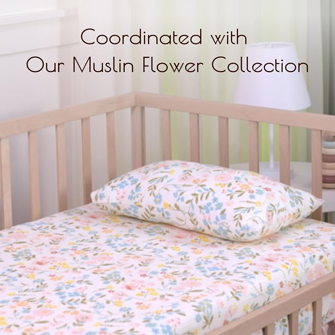 100% Cotton Toddler Pillowcases, 2 Pack Muslin Baby Pillow Cases, 13x20 Toddler - Image 3