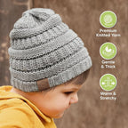 3-Pack Baby Beanies for Boys, Girls - Image 4