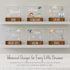 Personalized Space Baby Night Light - Image 4