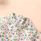Infant Baby Girl Swimsuit One-Piece Long Sleeve Rash Guard - Image 5
