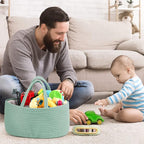 Maliton Diaper Caddy Organizer for Baby, Portable Diaper Storage Organizer for - Image 7