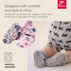 Zutano Organic Baby Booties Newborn Infant, Lost Baby Socks Solution, 18-24 - Image 2