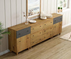 WAMPAT 8 Drawers Dresser Chests - Image 4