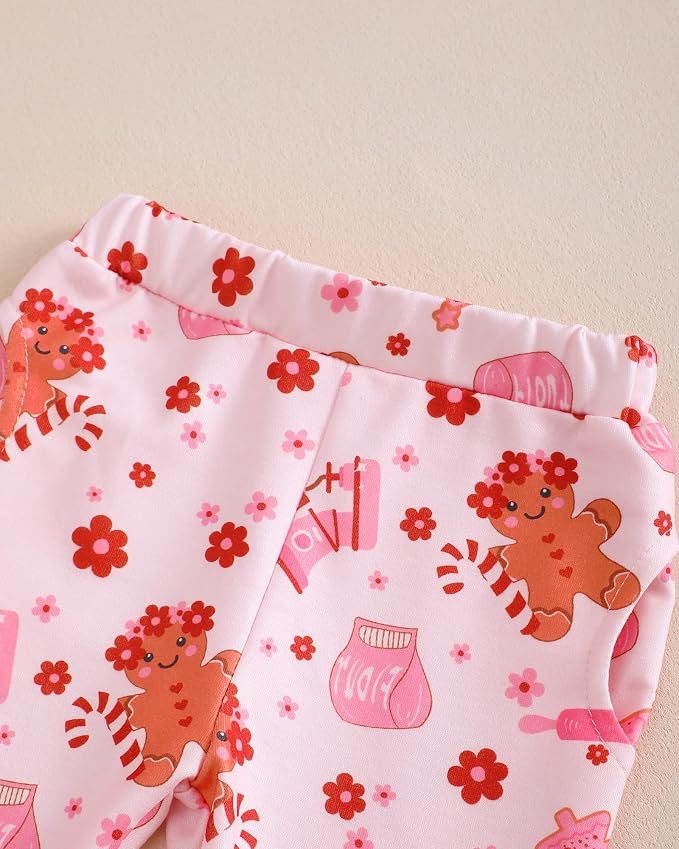 Mioglrie Toddler Baby Girl Clothes Fall Winter Sweatsuit Newborn Sweatshirt - Image 6