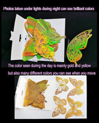 JOSDIOX 48 Pcs 3D Butterfly Wall Decor Stickers 4 Styles 3 Sizes Butterflies - Image 2