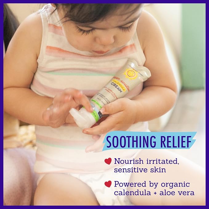 California Baby Calendula Cream | 100% Plant-Based Moisturizer | Soothing - Image 4