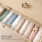 Konssy 3 Pack Muslin Swaddle Blankets - Image 7