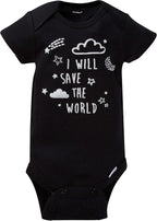 Gerber unisex-baby 8-pack Short Sleeve Onesies Bodysuits - Image 3