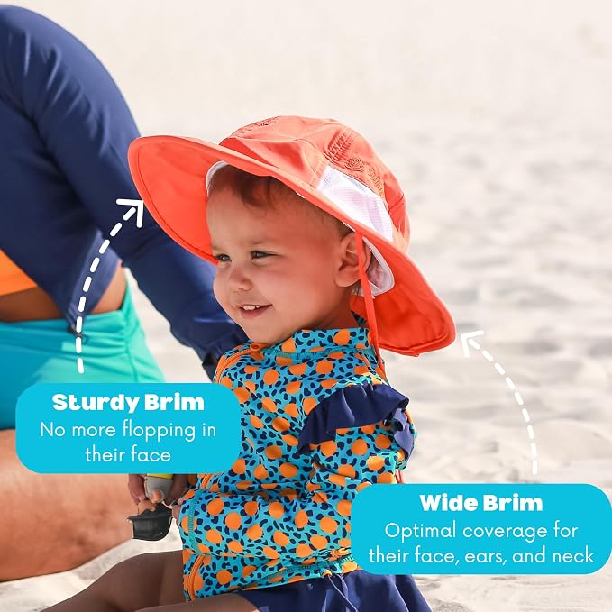 SwimZip Wide Brim Sun Hat | UPF 50+ Protection - Image 8