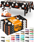 Pureegg Plastic Table Cloth Disposable 8 Pack, 54 x 108 Inch Table Cloths by Pureegg