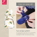 Zutano Organic Baby Booties Newborn Infant, Lost Baby Socks Solution, 18-24 - Image 3