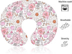 Boyoung Stretchy Nursing Pillow Covers Ultra Soft Slipcovers - Image 5