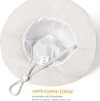 Baby Girl Sun Hat Summer Foldable Beach Hats - Image 3