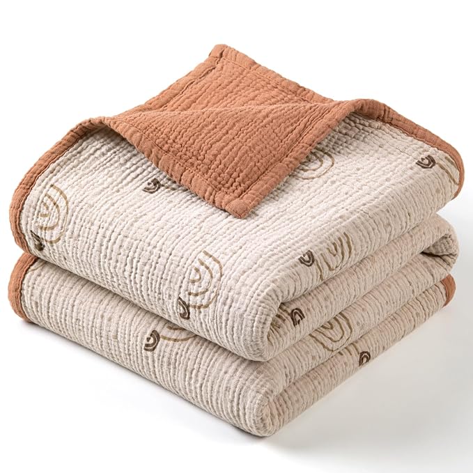 lulumoon Muslin Baby Blanket by Lulumoon