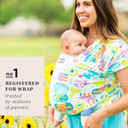 Moby Baby Wrap Carrier Featherknit - Image 5