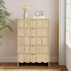 5 Drawer Dresser for Bedroom Set of 2, Modern Closet Chest of Drawers - Image 8
