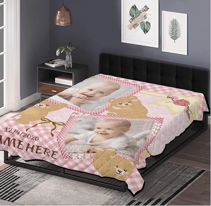 POPCUSTOMS Custom Quilt Bed Throw - Image 4