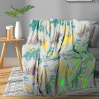 Glow in The Dark Dinosaur Blanket by TEHALK
