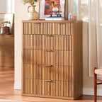 LEYAOYAO Fluted 6 Drawers Dresser - Image 3