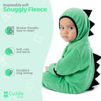 Cuddle Club Fleece Baby Bunting Bodysuit - Image 2