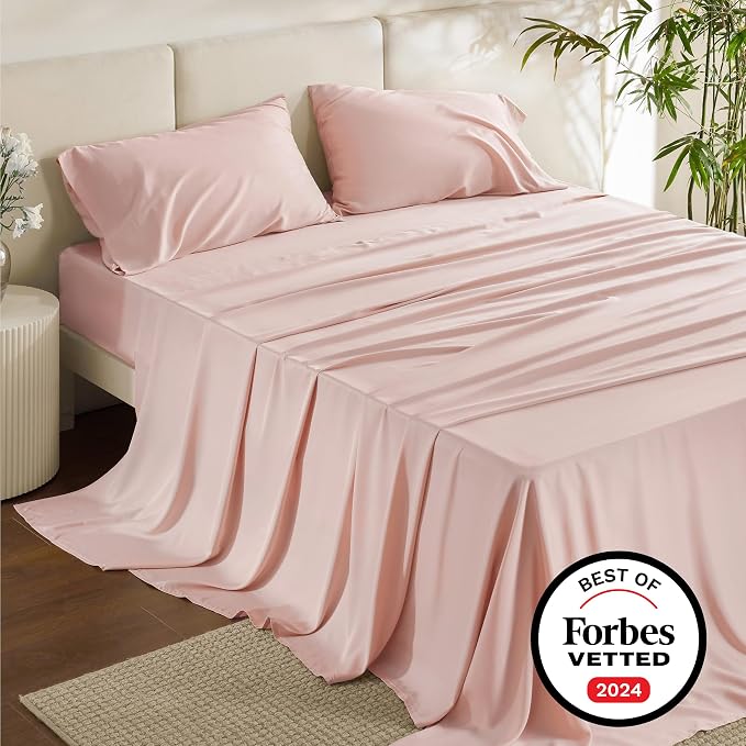 Bedsure California King Sheet Sets, Cooling Sheets - Image 7