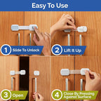 Child Safety Strap Locks Baby Locks - Image 3