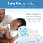 Dr. Brown’s Natural Flow® Anti-Colic Options+™ Wide-Neck Baby Bottle Designer - Image 4