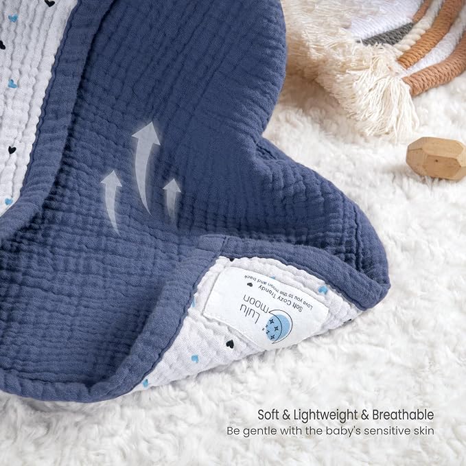lulumoon Muslin Baby Blanket - Image 4