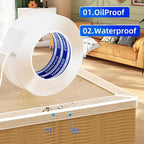 Clear Soft Corner Protectors for Furniture Strip, 0.8in x9.84FT, Sharp Edge & - Image 6