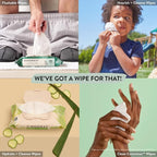 The Honest Company Clean Conscious Multi-Use Wipes, Unscented Hypoallergenic - Image 5