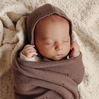 Organic Pointelle Receiving Swaddle Blanket - Image 4