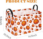 Basketball Kids Gift Storage Basket Shelf Storage Basket Organizer Box Clothes - Image 7