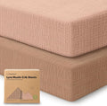 KeaBabies 2-Pack Muslin Crib Sheets by KeaBabies