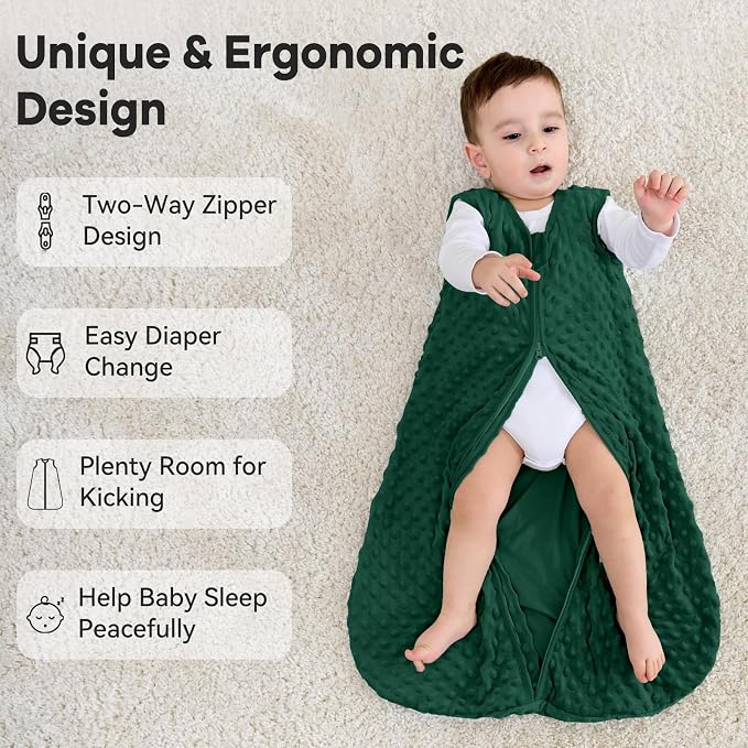 Fleece Baby Sleep Sack 0-6 Months - Image 4