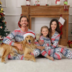 Weixinbuy Family Pajamas Set Christmas Pjs Matching Clothes Pajamas - Image 5