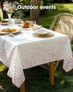 Pureegg Plastic Table Cloth Disposable 8 Pack, 54 x 108 Inch Table Cloths - Image 7