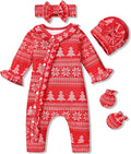 Aalizzwell Baby Girls Romper Outfit Fall Winter Clothes by Aalizzwell