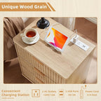 LEYAOYAO Fluted Nightstand - Image 5