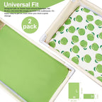 TILLYOU Mini Crib Sheets Fitted 2 Pack, Pack and Play Sheets - Image 6