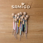 SAMiGO Pacifier Clips Holders Silicone Paci Binky Clips - Image 5
