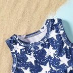 Aalizzwell Toddler Baby Girl Bathing Suit Two Piece Swimsuit Bikini Beach Wear - Image 3